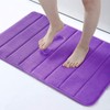 Homaxy Memory Foam Bathroom Bath Mat, Absorbent Non-Slip Bath Mat,