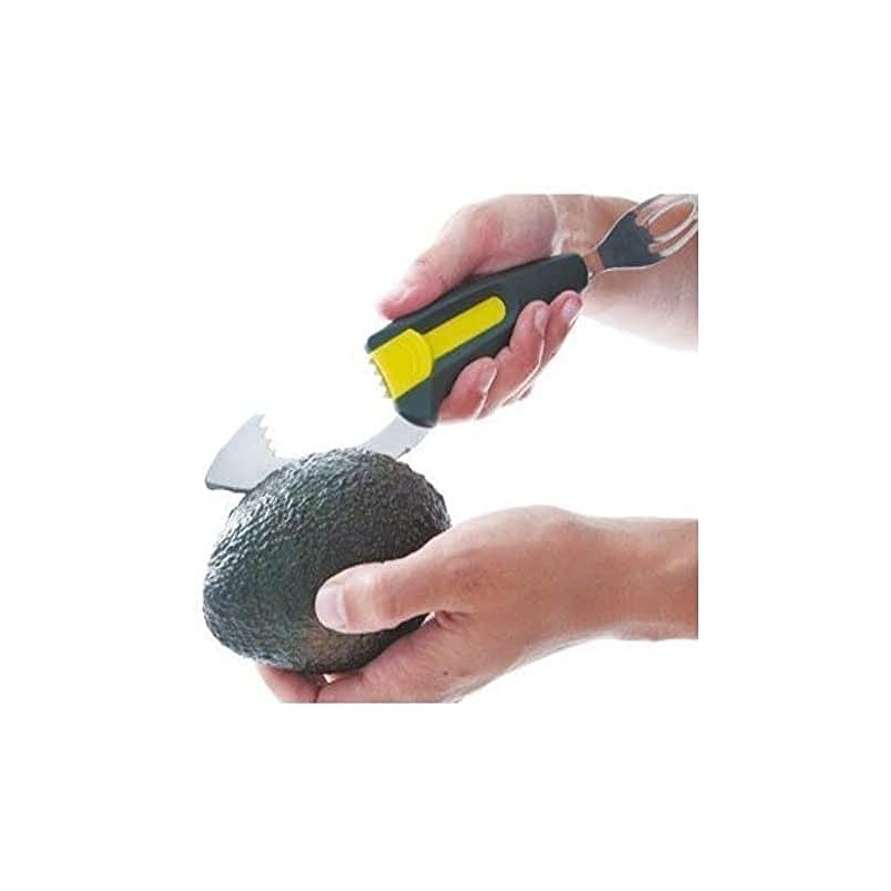 Lacor Avocado Peeler 5 Functions, Stainless Steel, Silver, 24 x