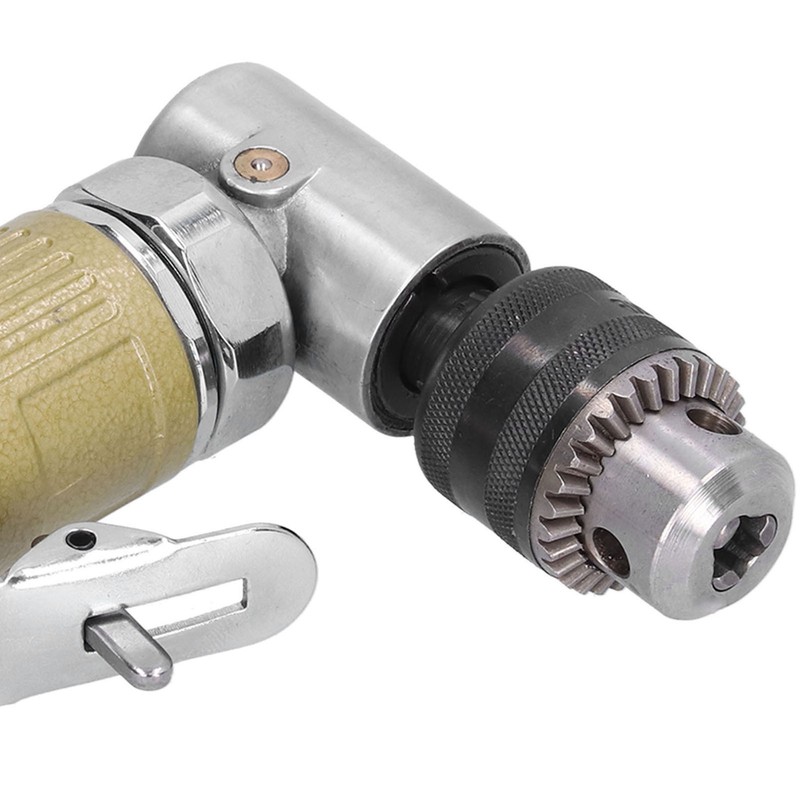 90 Degrees Elbow Air Drill Pneumatic Powerful Angle Drilling Machine