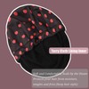Shower Cap,Adjustable Large Shower Cap for Women,Cloth Lined EVA Exterior