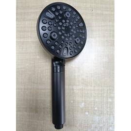 HOPOPRO Rain ShowerHead, Replacement for Shower Head with Handheld -DSSJ781MB (Matte Black)