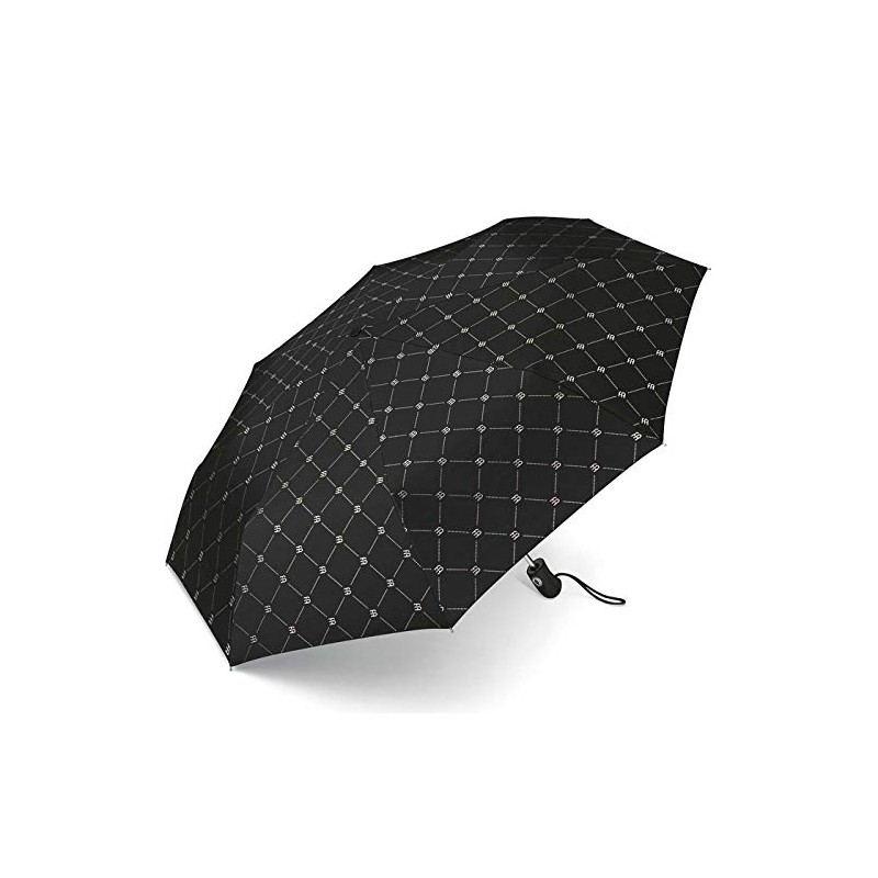 Esprit Monogram Umbrella, Pocket umbrella with automatic opening., Modern and