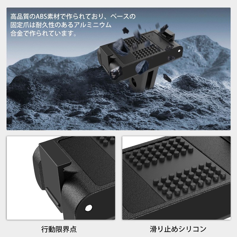 PULUZ Magnetic Quick Release Adapter for DJI Action 5 Pro