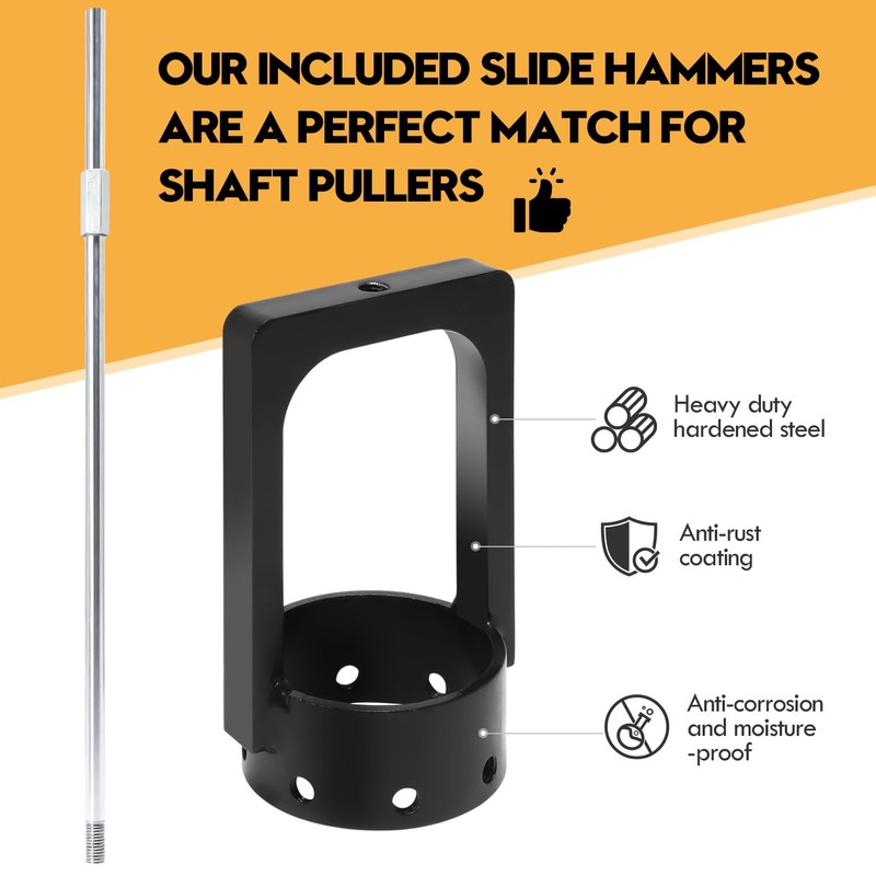 3.75 inch CV Axle Shaft Puller Tool Kit ，UTV/ATV CV
