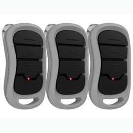 3 for Genie Garage Door Opener Remote for All Genie Intellicode Garage Door Openers, G3T-BX G3T-R 3-Button Intellicode Remote Replacement, Auto-Seek Dual Frequency (1997 to Present)