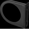 Right Weigh 510-B-BR 2" Universal Metal Gauge Mounting Bracket, Black