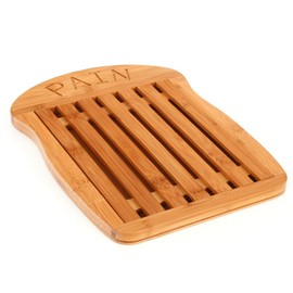JJA - 100178 - Bamboo Bread Slicing Board, Beige