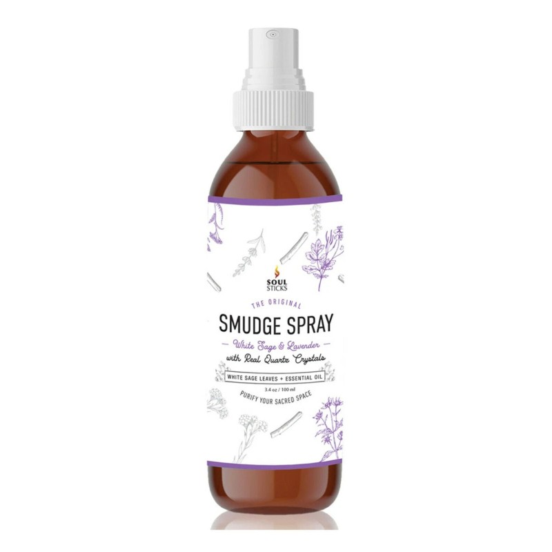 Soul Sticks Smudge Spray for Energy Clearing | White Sage