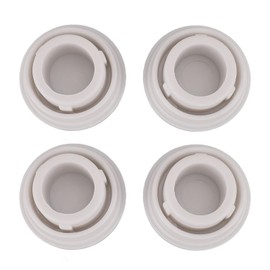 HEEPDD 4PCS Pool Leiter Stoßstange Inground Pool Teile Gummi Fuß Abdeckung Nicht Slip Schlagfest Pool Leiter Ersatz Gummi Stoßstange