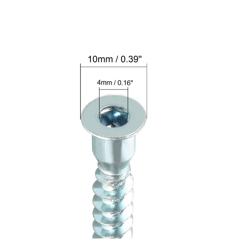 TERF® 7.0 X 70mm Confirmat Screw 7.0 X 70mm Hex