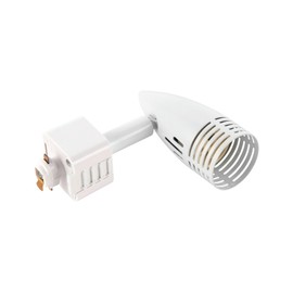 Saxby Conor 50W Gloss White Mains Voltage GU10 Halogen Track Head Spot Light