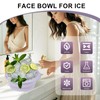 Face Bowl for Ice with Built-In Ice Tray, Face Ice