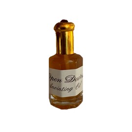 Open Doors Anointing Oil 1/3 oz Bottle with Gold top