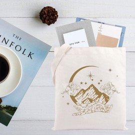 CMNIM a Court Of and Roses Merch OTG Crescent City Book Tote Bag Sarah J M Book Series Lover Gift for All Dreamers