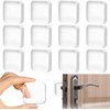 Tope para Puerta, 12 PCS Protector de Pared de Silicona,