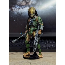 Unbranded Custom 1/12 scale Elite Serpent Predator mask  GOLD Variant***MADE TO ORDER***