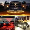 Nilight 30 PCS 3/4 Inch Round Clearance Light LED Front