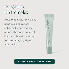 Marini SkinSolutions Hyla3D HA Lip Complex - Hidratante Labial con Ácido Hialurónico Avanzado, Péptidos y Retinol - 14 g