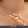 Initial Necklaces for Women, 14K Gold Plated A-Z Letter Necklace