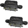 Grafner 2 x Waterproof Junction Box, 2 Way, IP68, 3