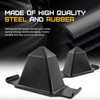 Yukauto 1 Pair Rear Bump Stops, Rear Axle Jounce Bumper