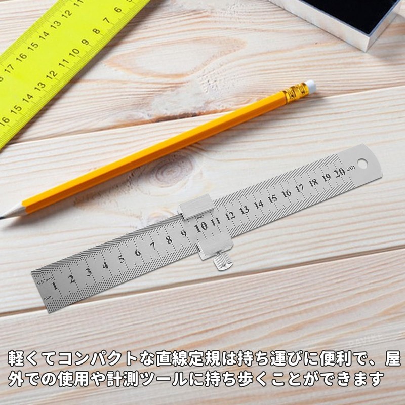 PAVIKE Ruler Stop, Ruler with Stopper, Ruler with Stopper, Ruler,