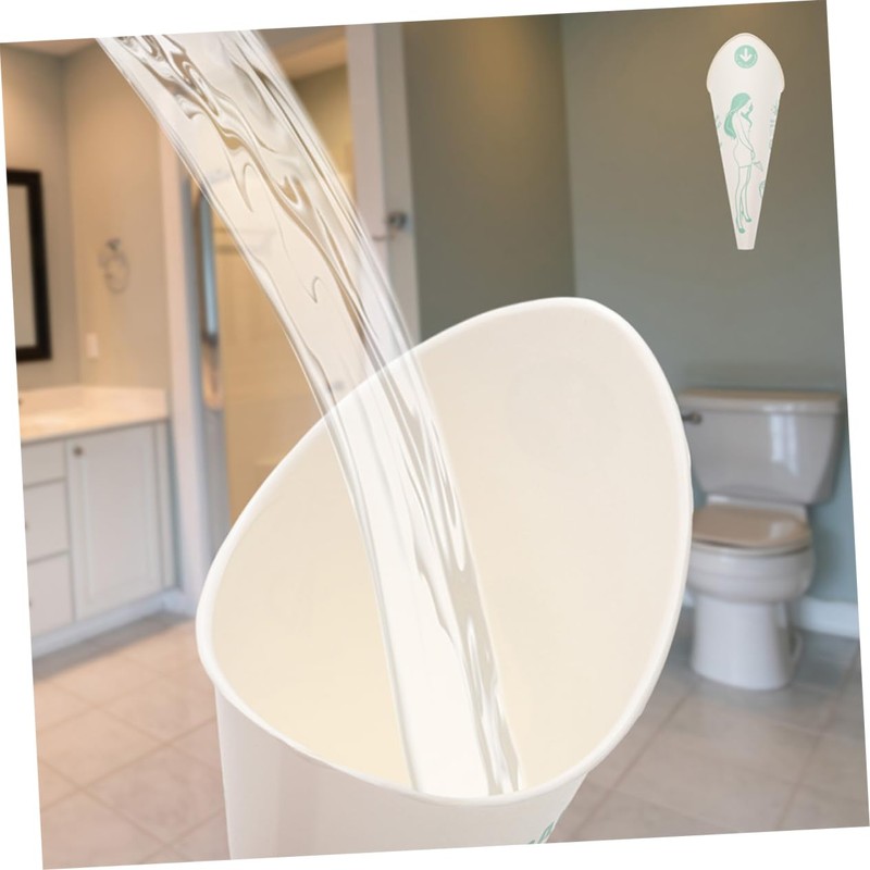 WHAMVOX Female Standing Urination Device Disposable Urinal Funnel for Women