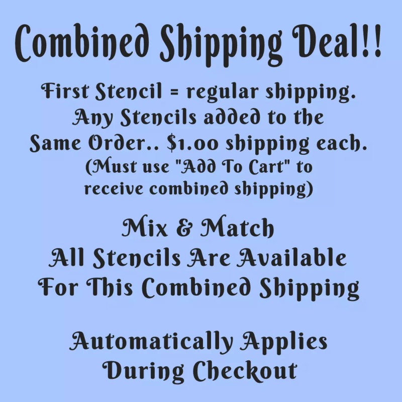 Imperial Creations Stencils Schnauzer Stencil 4 Inch Dog Breed Floppy