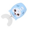 U Shaped Automatic Toothbrush Cartoon Ultrasonic Toothbrush Oral Cleaning Brush