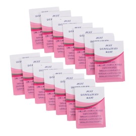 FRCOLOR 50pcs Wax Removal Wipes Gentle Cleansing Pads for Wax Residue Removal Skin Safe Formula for Home and Travel Use Soft and Convenient Waxing Care