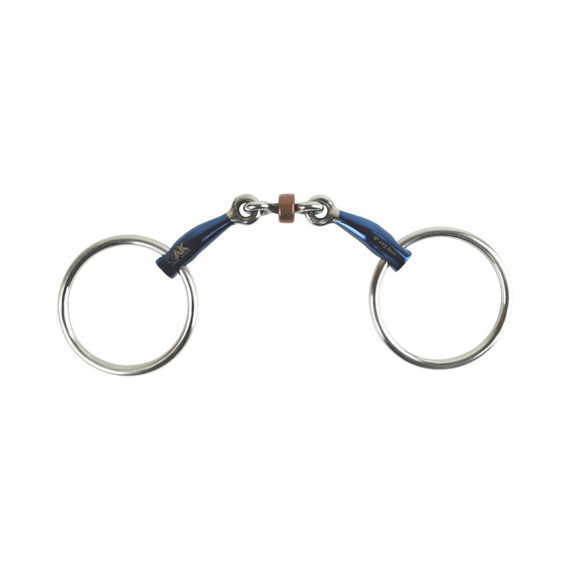 AK Loose Ring Double Jointed Lozenge with Cooper Roller Horse