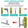 Grey Paper Towel Holder Under Cabinet Wall Mount