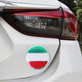 4 x Italy Italy Wheel Rim Sticker Hub Cap Emblem