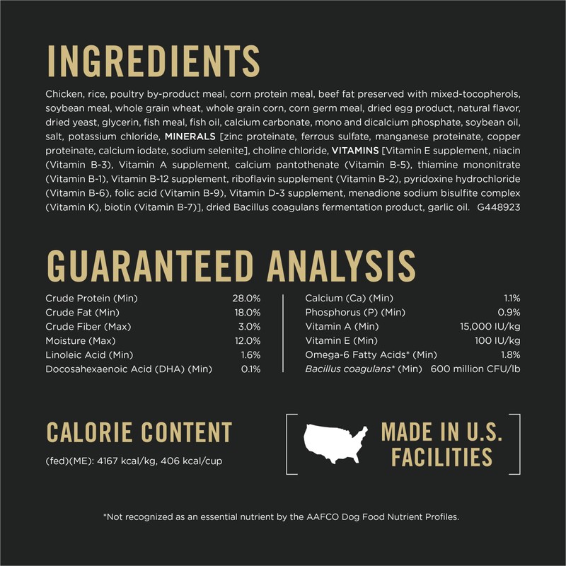 Purina Pro Plan High Protein Puppy Food Shredded Blend Chicken