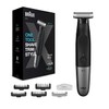 Braun Beard Trimmer, Hair Trimmer, Body Hair Trimmer, Washable, Black