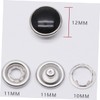 Hohopeti Snap Fastener 50pcs Clothing Accessories Buttons Snap in Buttons