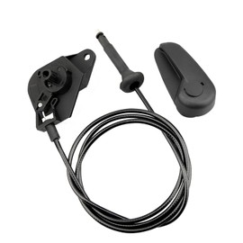 Hood Release Cable Pull Handle Assembly Fit for Ford Fusion 2013 2014 2015 2016 2017 2018 Hood Release Handle and Latch Bracket and Cable Replace DS7Z16B626C DS7Z-99042C74-A DS7Z-16916-F