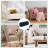 sourcing map 4Pcs Stretch Armrest Covers, Polyester Soft Couch Armchair