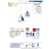 Besa Lighting 1XP-185849-SN Divi 1-Light 12-volt Mini-Pendant, Transparent Tur..