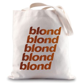 BWWKTOP Hip Hop Singer Canvas Tote Bag Singer Song Inspired Gifts Album Tote Bag For Women Girls (Blond TG)