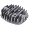 Double Cylinder Head, 2Pcs Durable Cast Aluminum Material Air Compressor