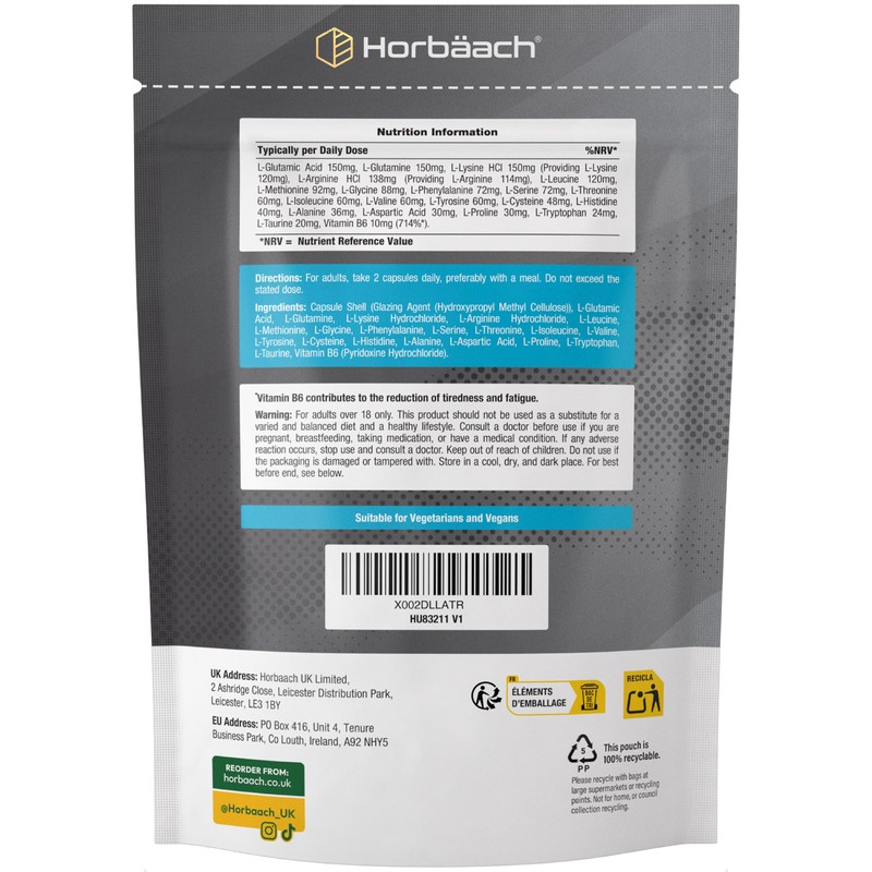 Amino Acid Supplement | Essential Complex | All BCAA &