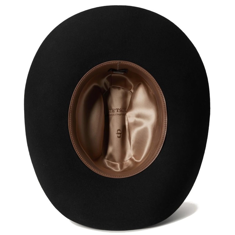 Stetson Men's 4X Corral Wool Cowboy Hat Black 7 5/8