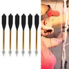 6Pcs Crossbow Arrows Double Screw Fixing Aluminum Alloy Shooting Bow
