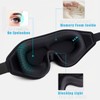 Sleep Mask for Women Men 3D Contoured Cup No Pressure