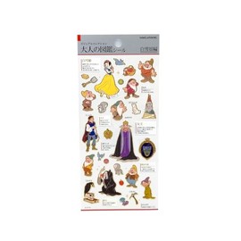 Kamio Japan Seal, Adult Picture Book Seal, Snow White 204751