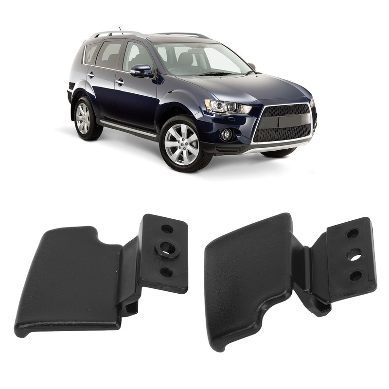 2Pcs Center Console Armrest Lid Latch 8011B548 Replacement for Mitsubishi