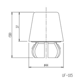 LIXIL INAX UF-105 Quick Pad for Urinals