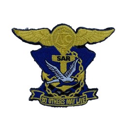 US Navy SAR Squadron Patch – with Hook and Loop