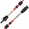 40 Pares Conectores Solares Macho - Hembra MC4 con Llave